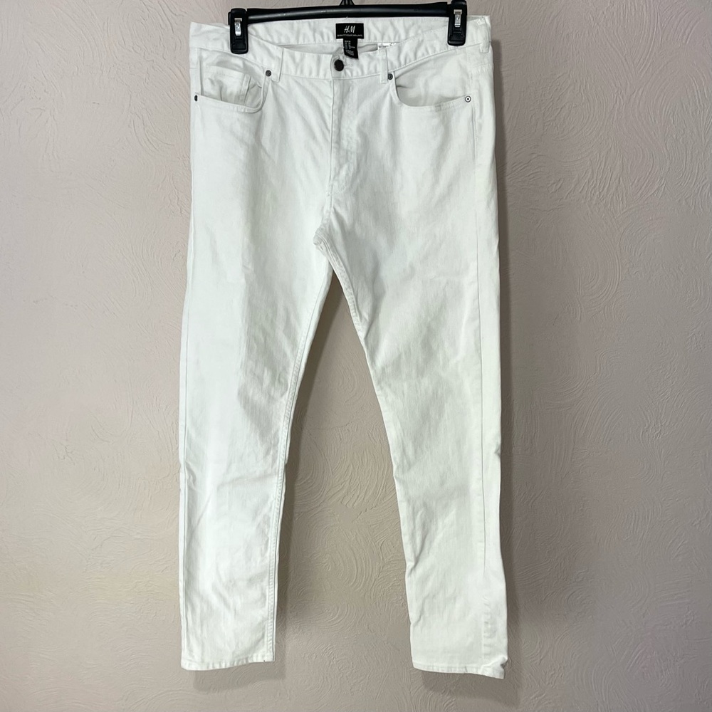 H&M Slim Fit Men’s Jeans in White